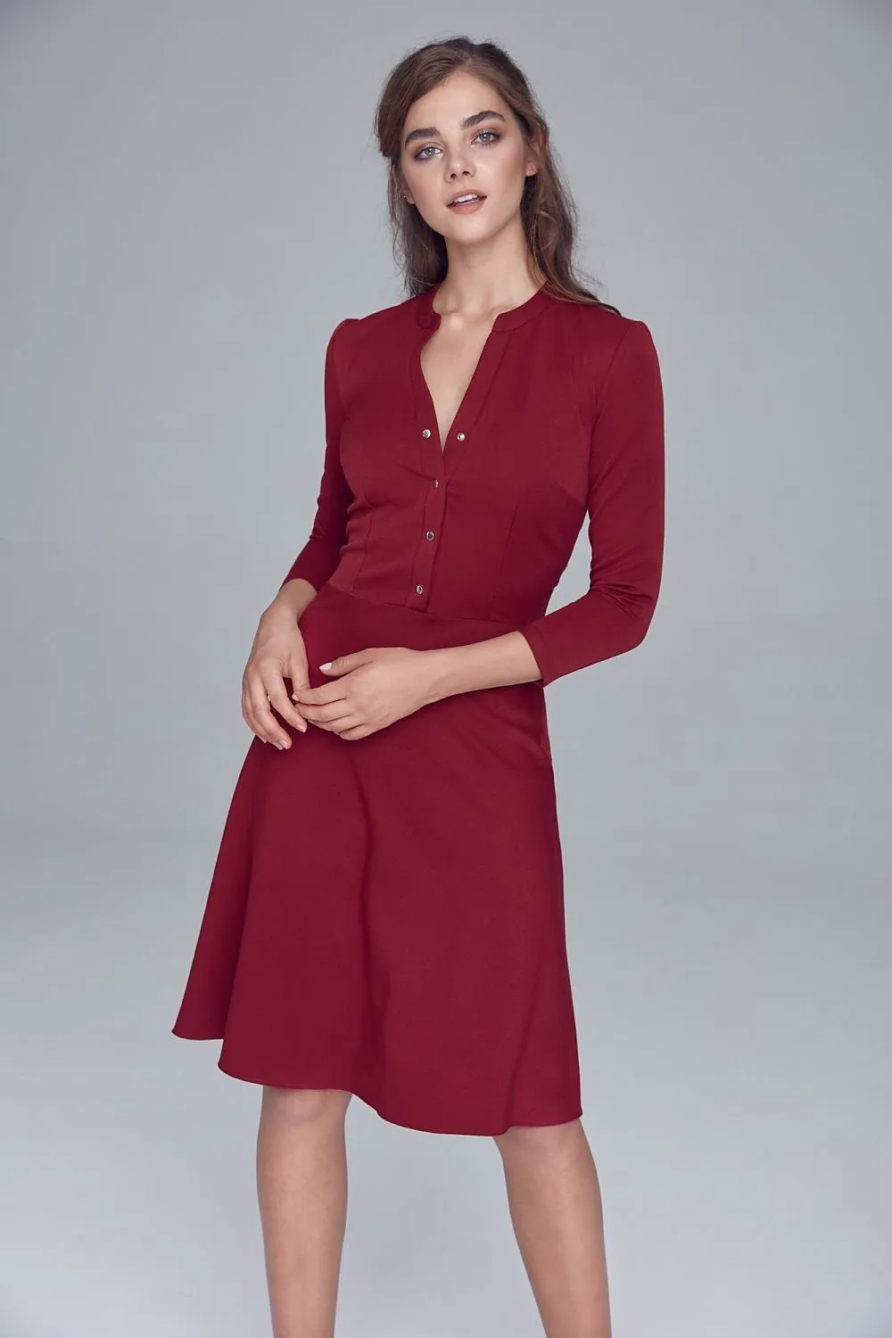 Autumn Office Chic Dress