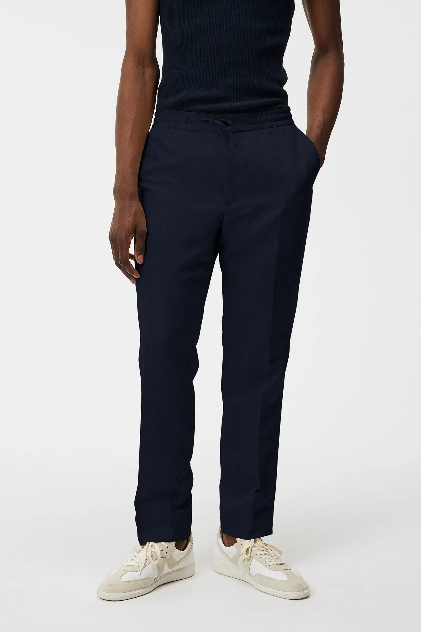 Baron Tencel Linen Pants / JL Navy