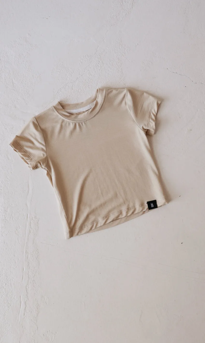 Basic Bamboo Tee | Bone