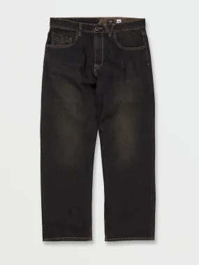 Billow Loose Fit Jeans - Sulfur Black