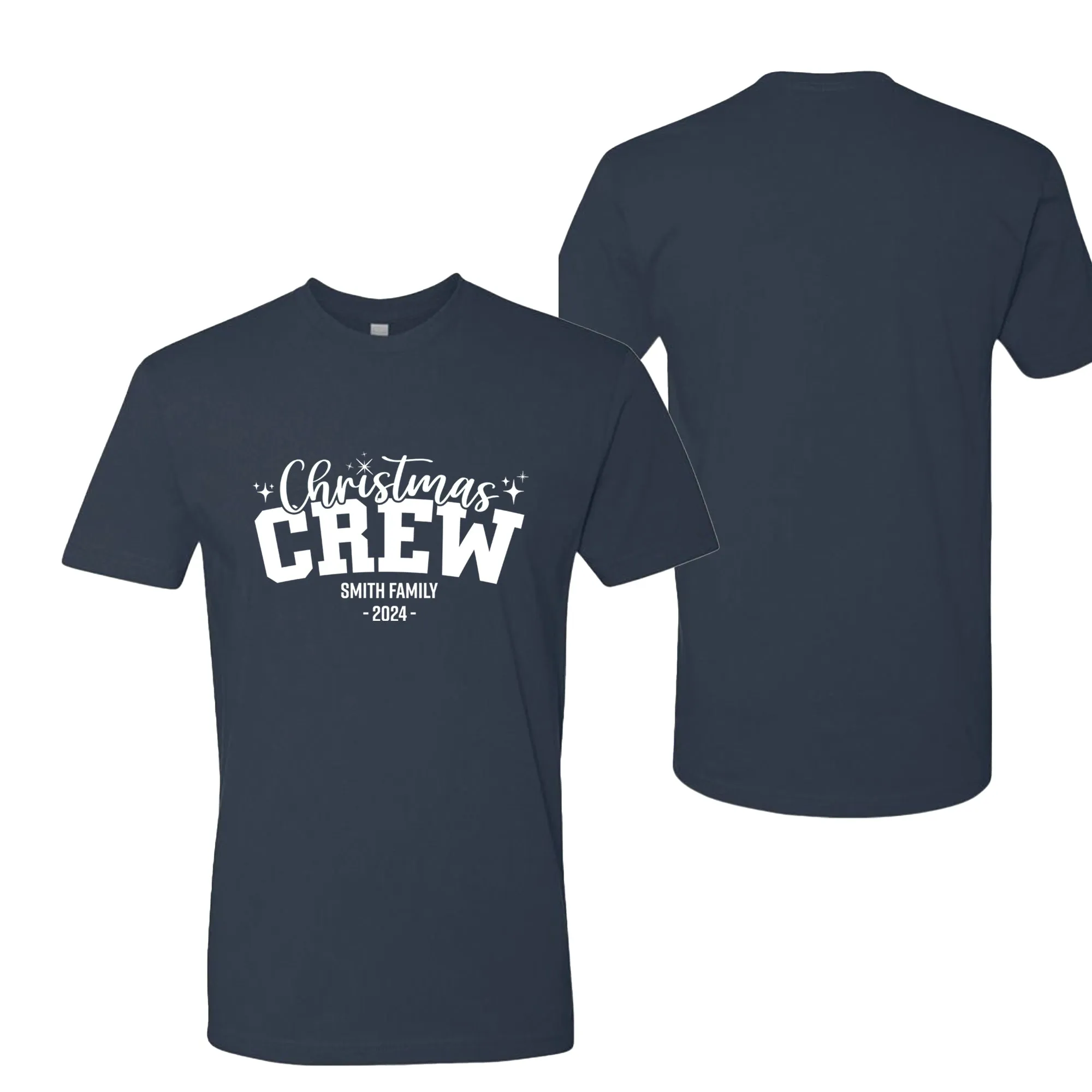 Christmas Crew - Personalized Tshirt (Unisex)