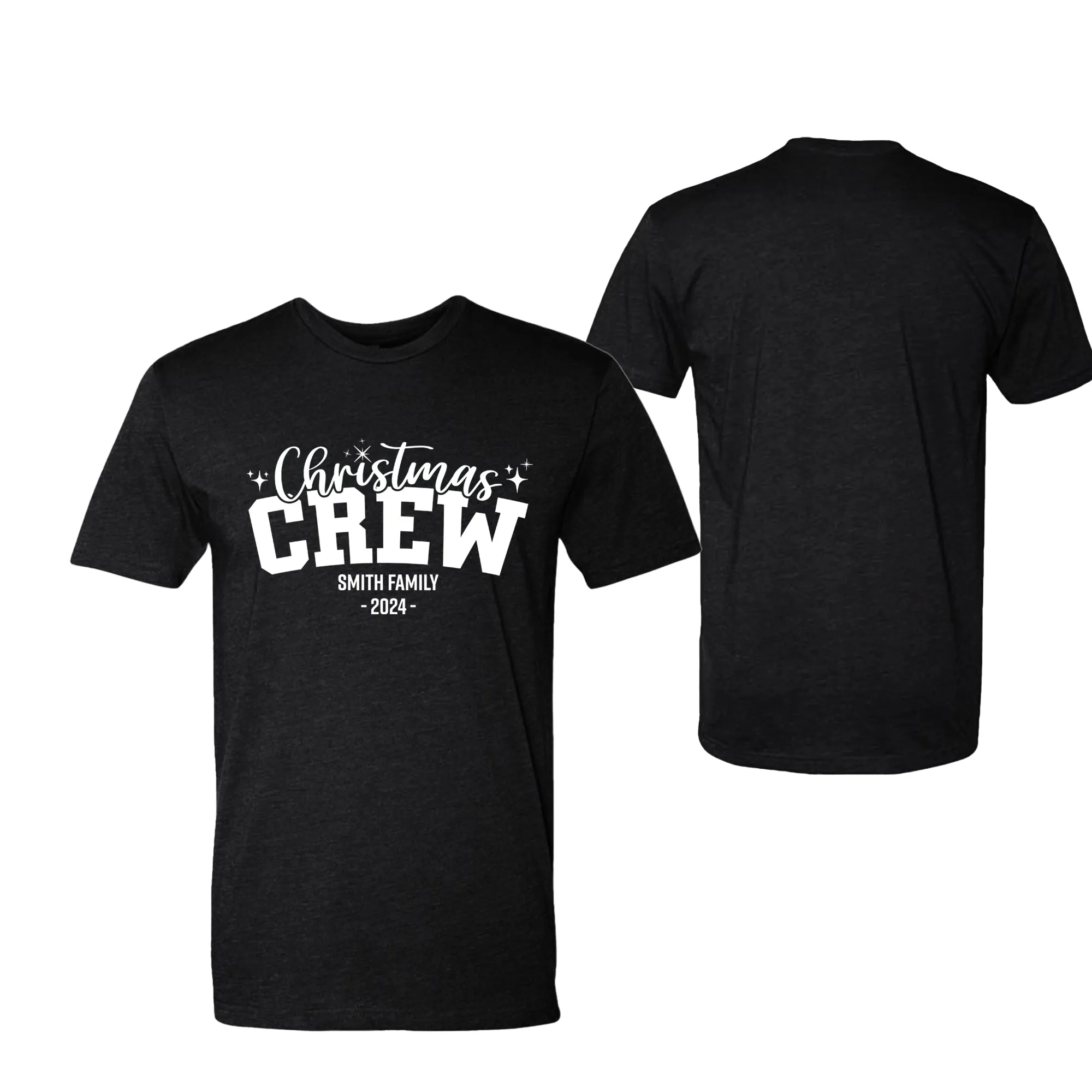 Christmas Crew - Personalized Tshirt (Unisex)