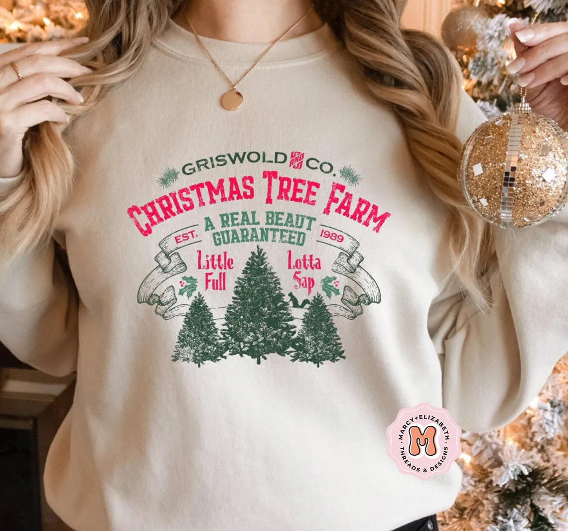 Christmas Tree Farm Adult Shirt