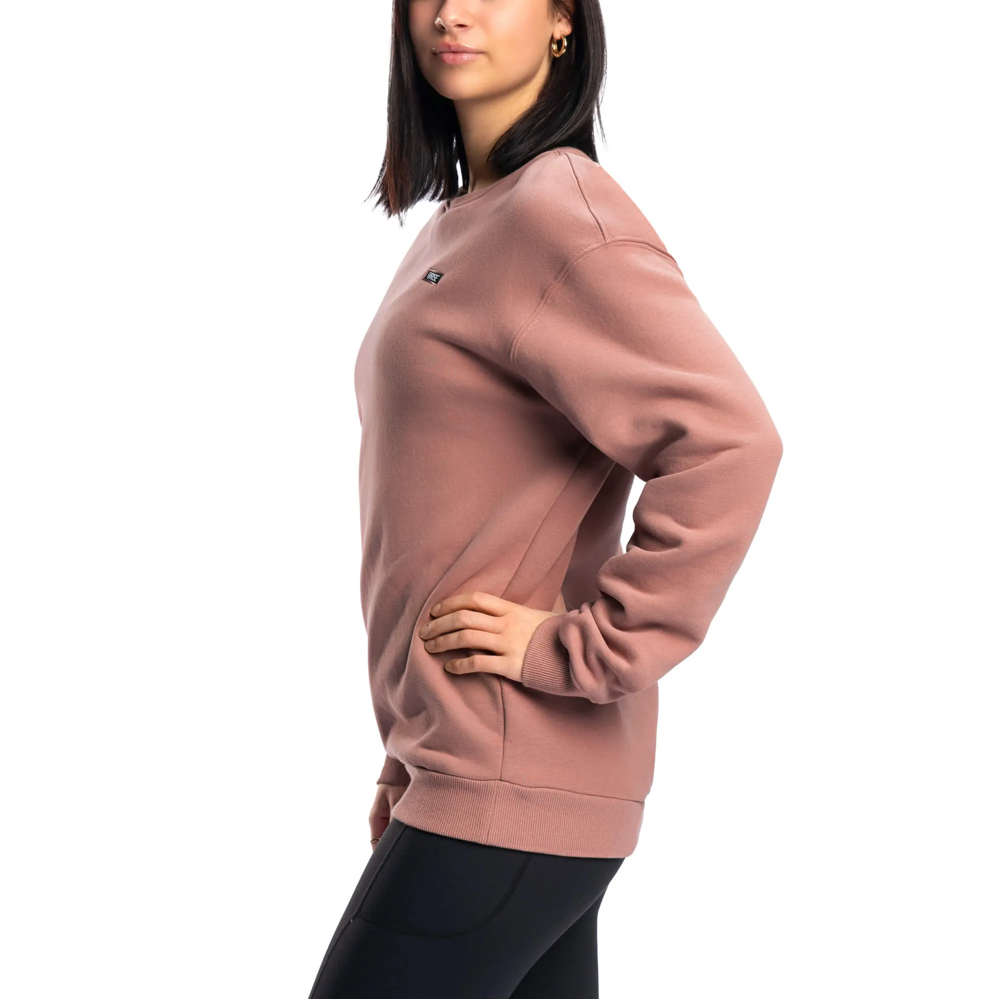 Comfy Crewneck - Dusty Pink