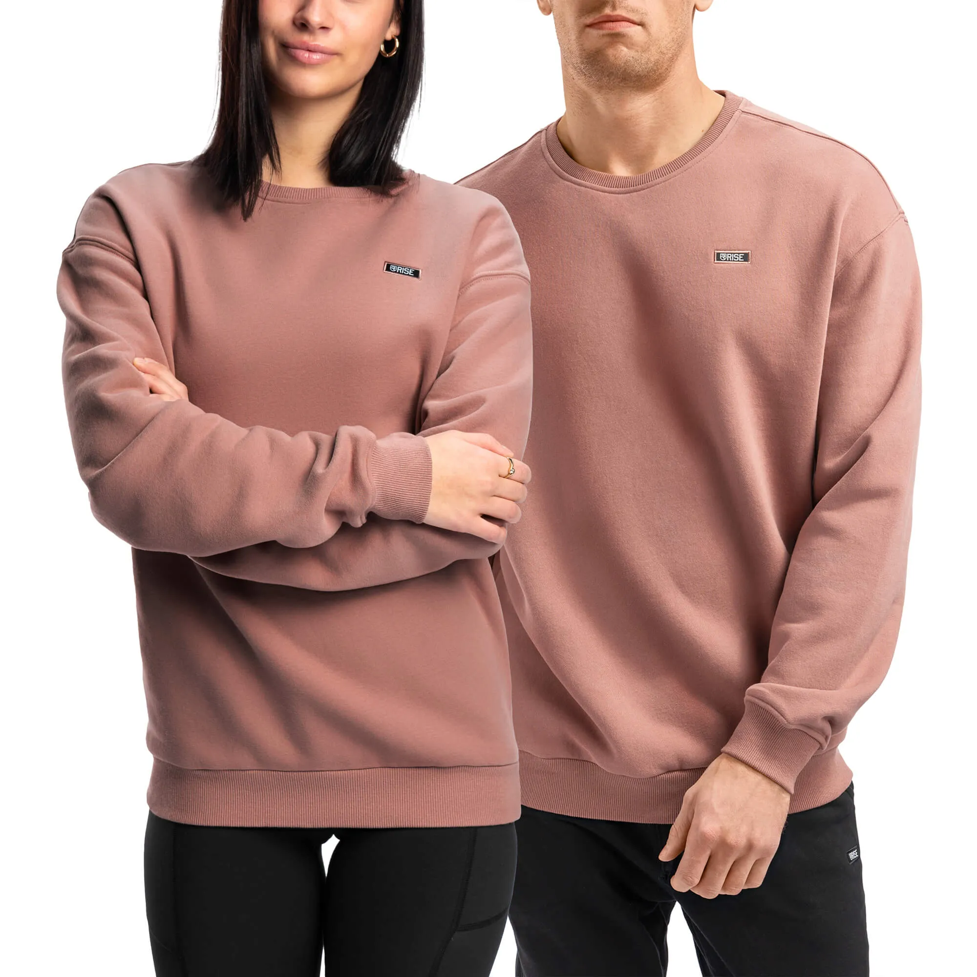 Comfy Crewneck - Dusty Pink