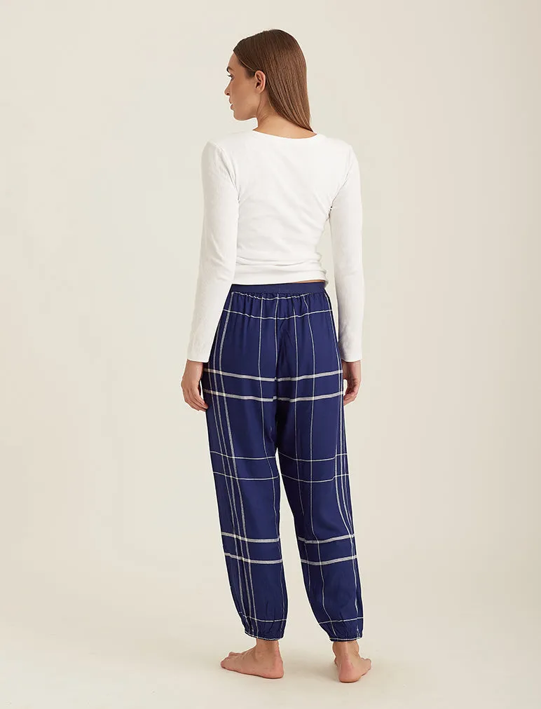 Comfy Plaid Jogger