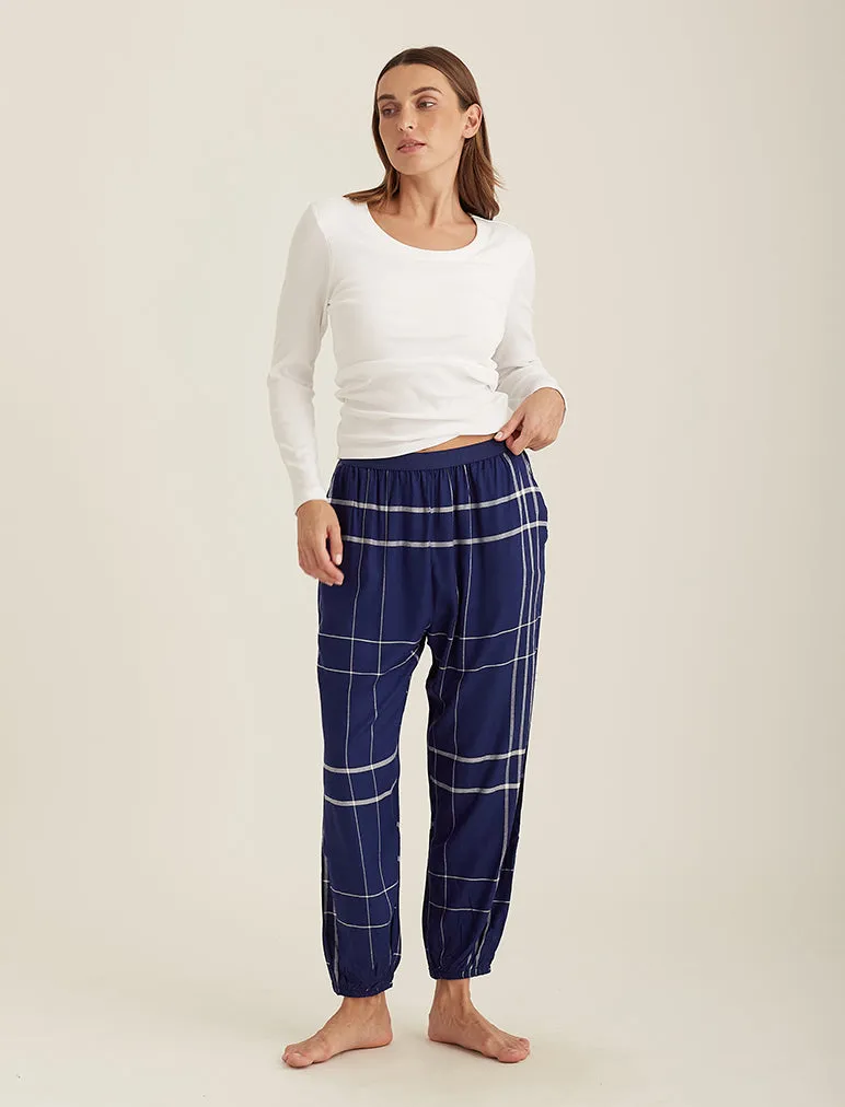 Comfy Plaid Jogger