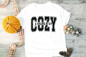 Cozy Season-Varsity Strike Through- Transfer