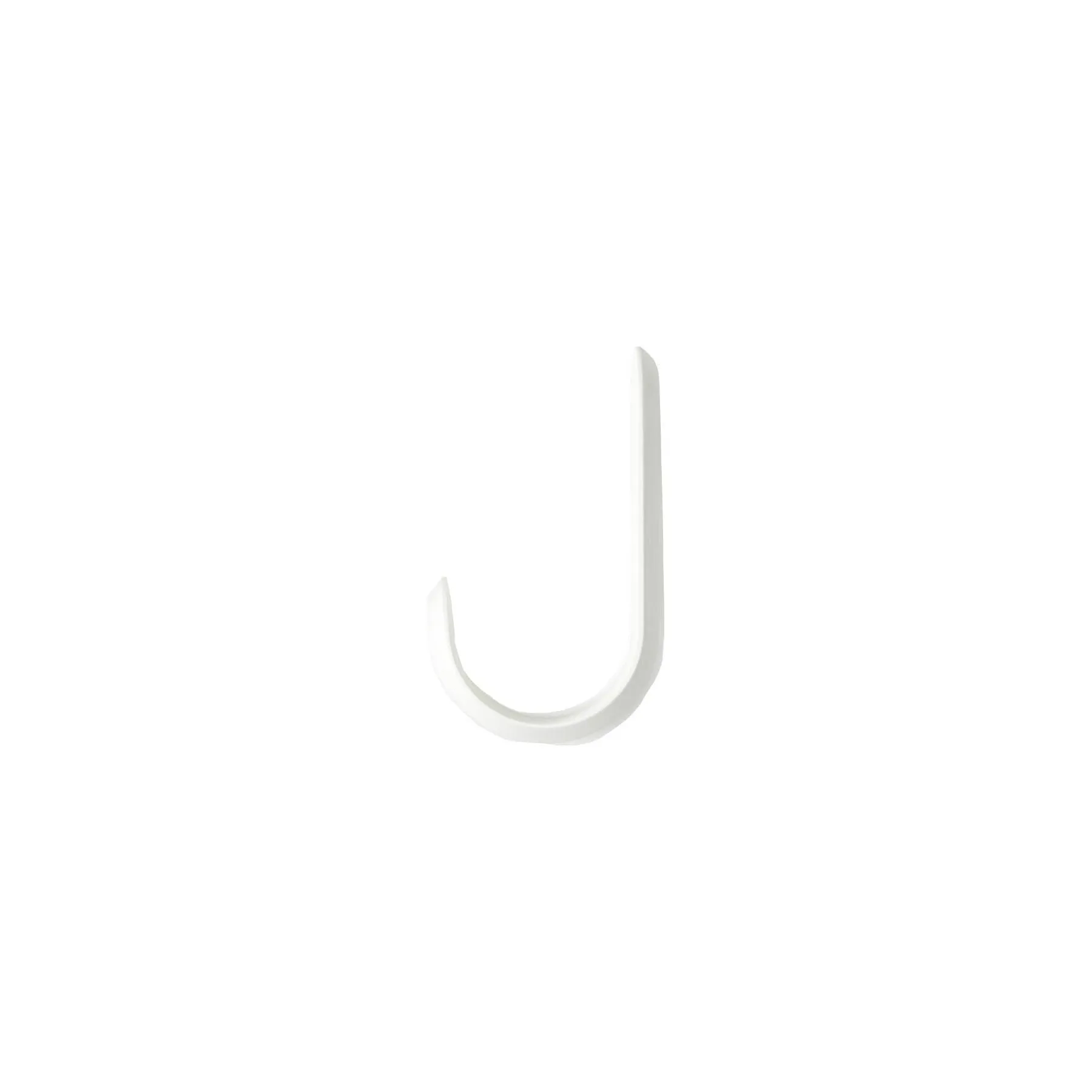 Curve Hook, White