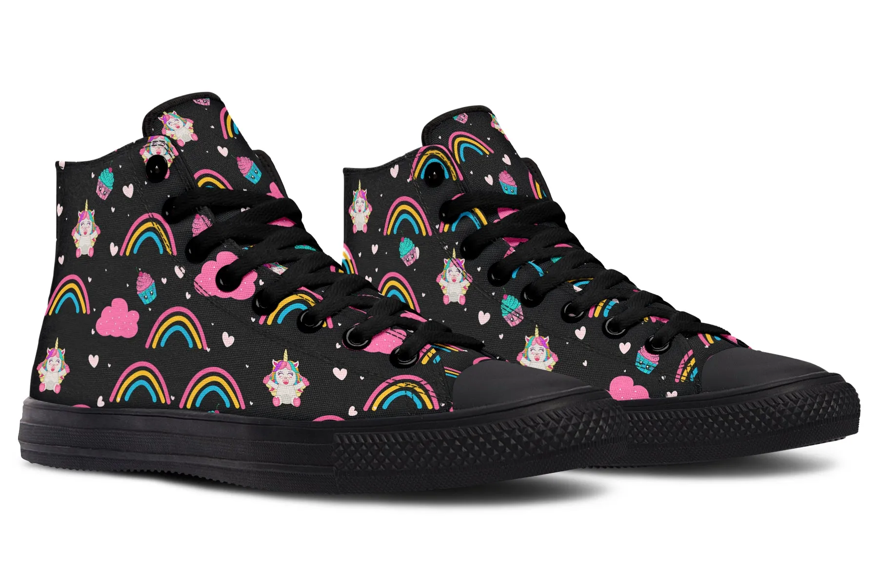 Cutesy Unicorns High Tops