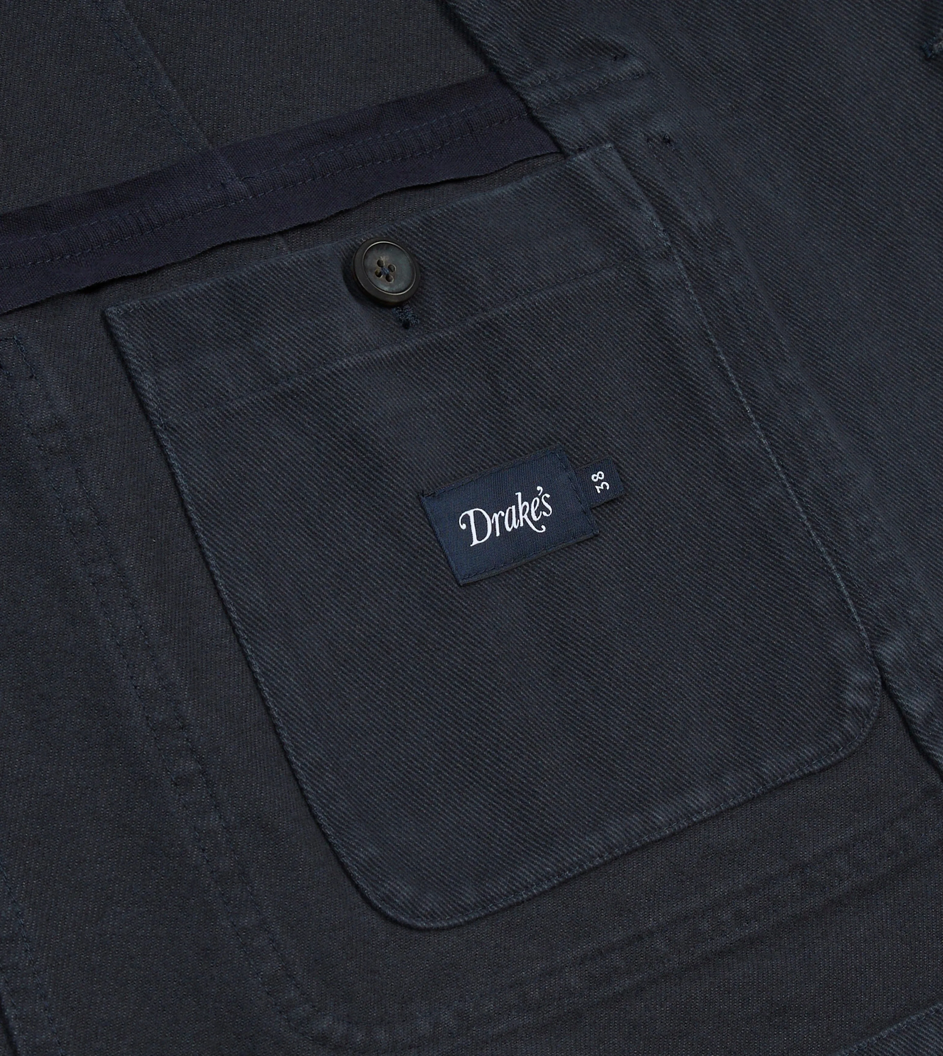 Dark Navy Heavy Cotton Twill Games Blazer Mk. I