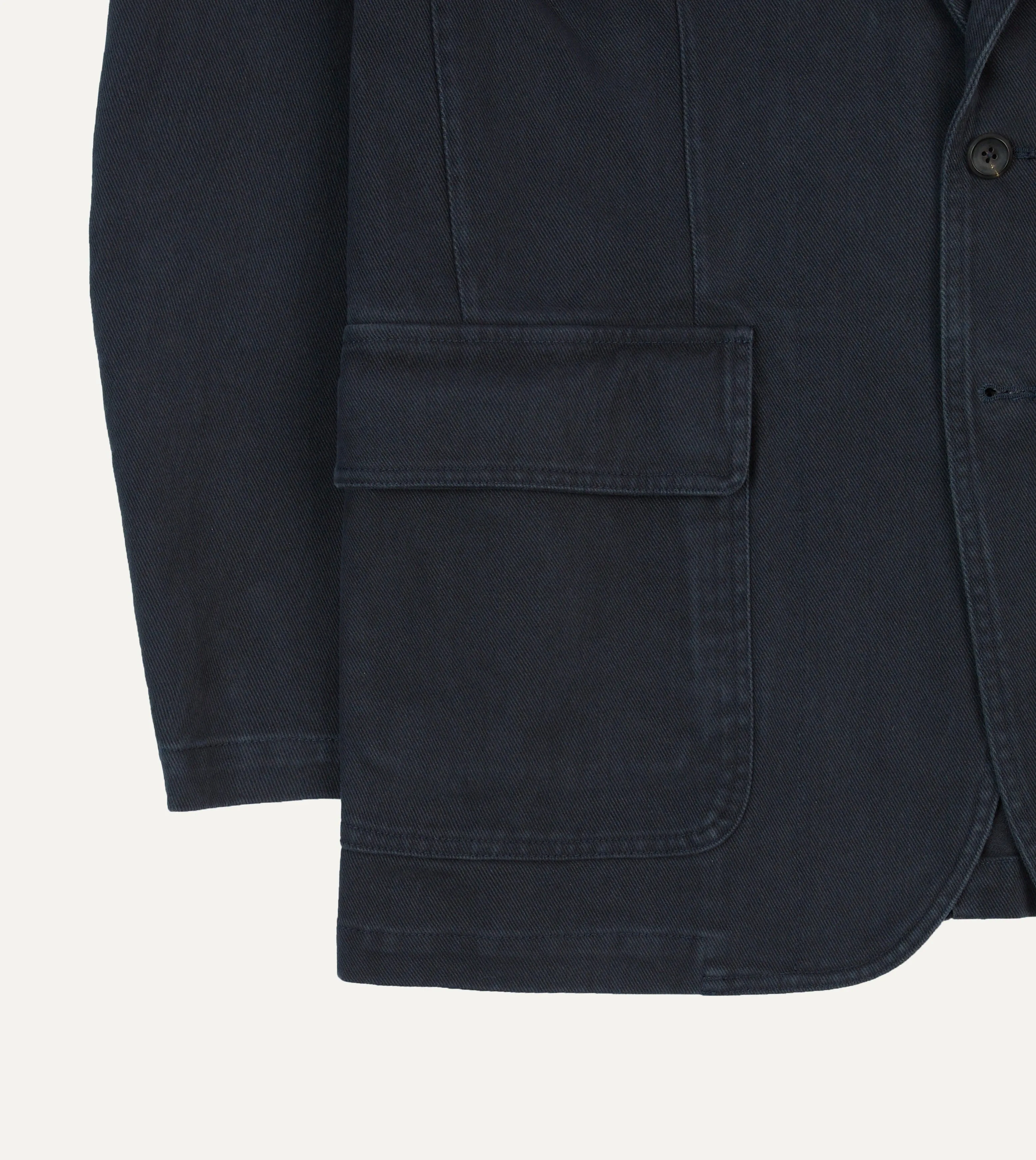 Dark Navy Heavy Cotton Twill Games Blazer Mk. I