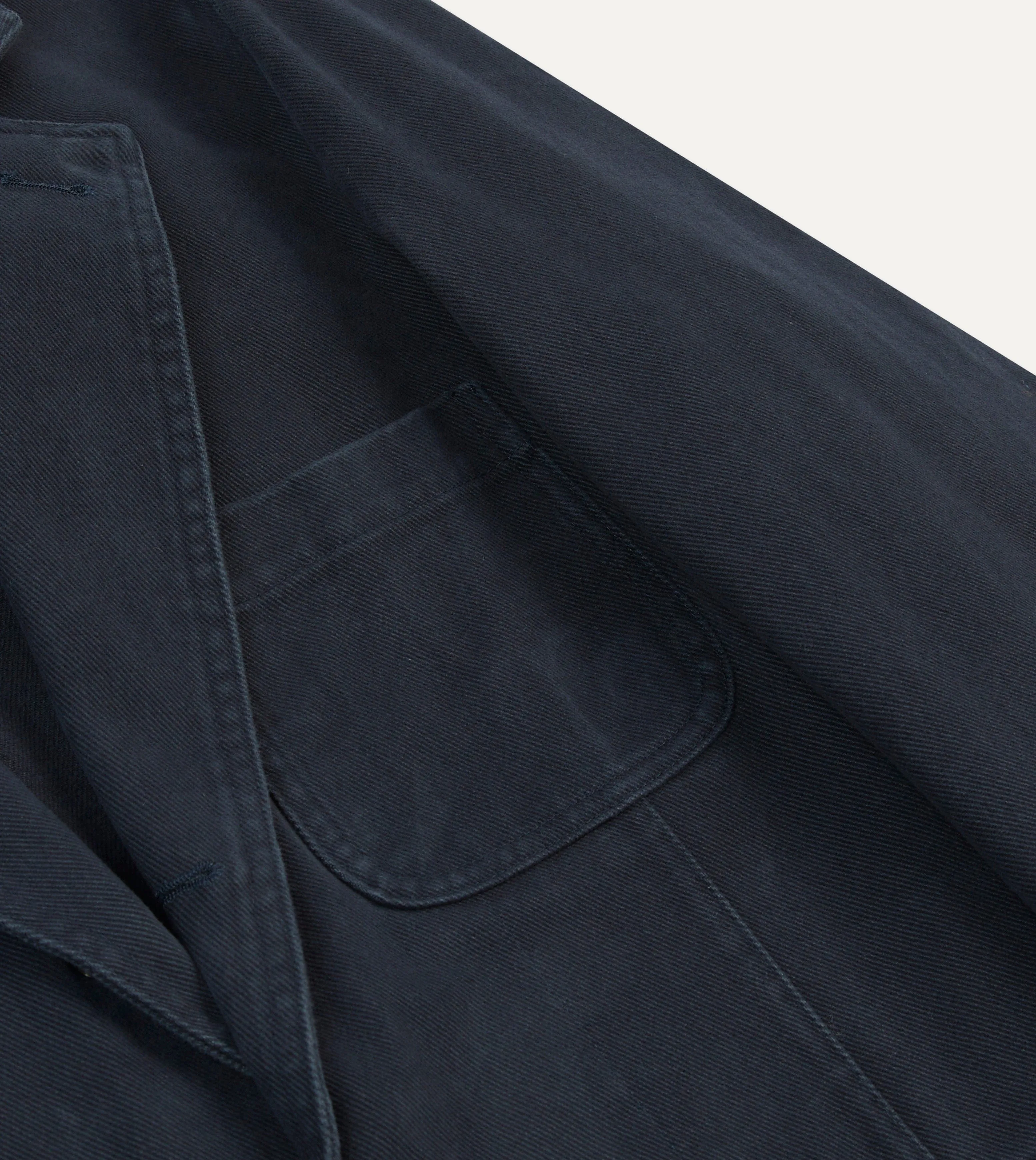 Dark Navy Heavy Cotton Twill Games Blazer Mk. I