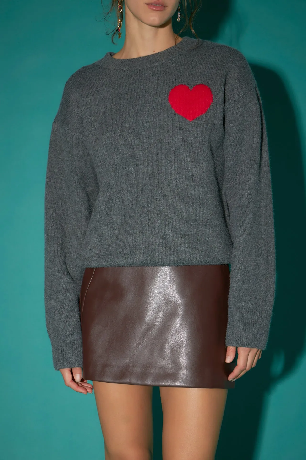 English Factory - Heart Sweater