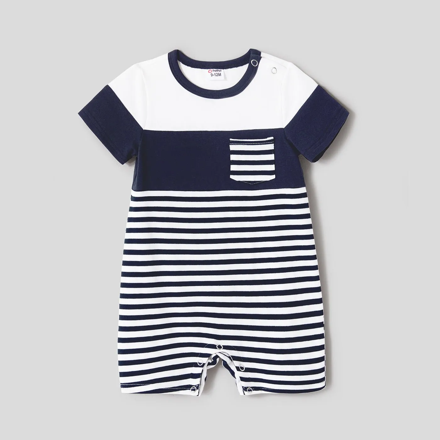 Family Matching Solid Spaghetti Strap Dresses and Striped Colorblock Short-sleeve T-shirts Sets