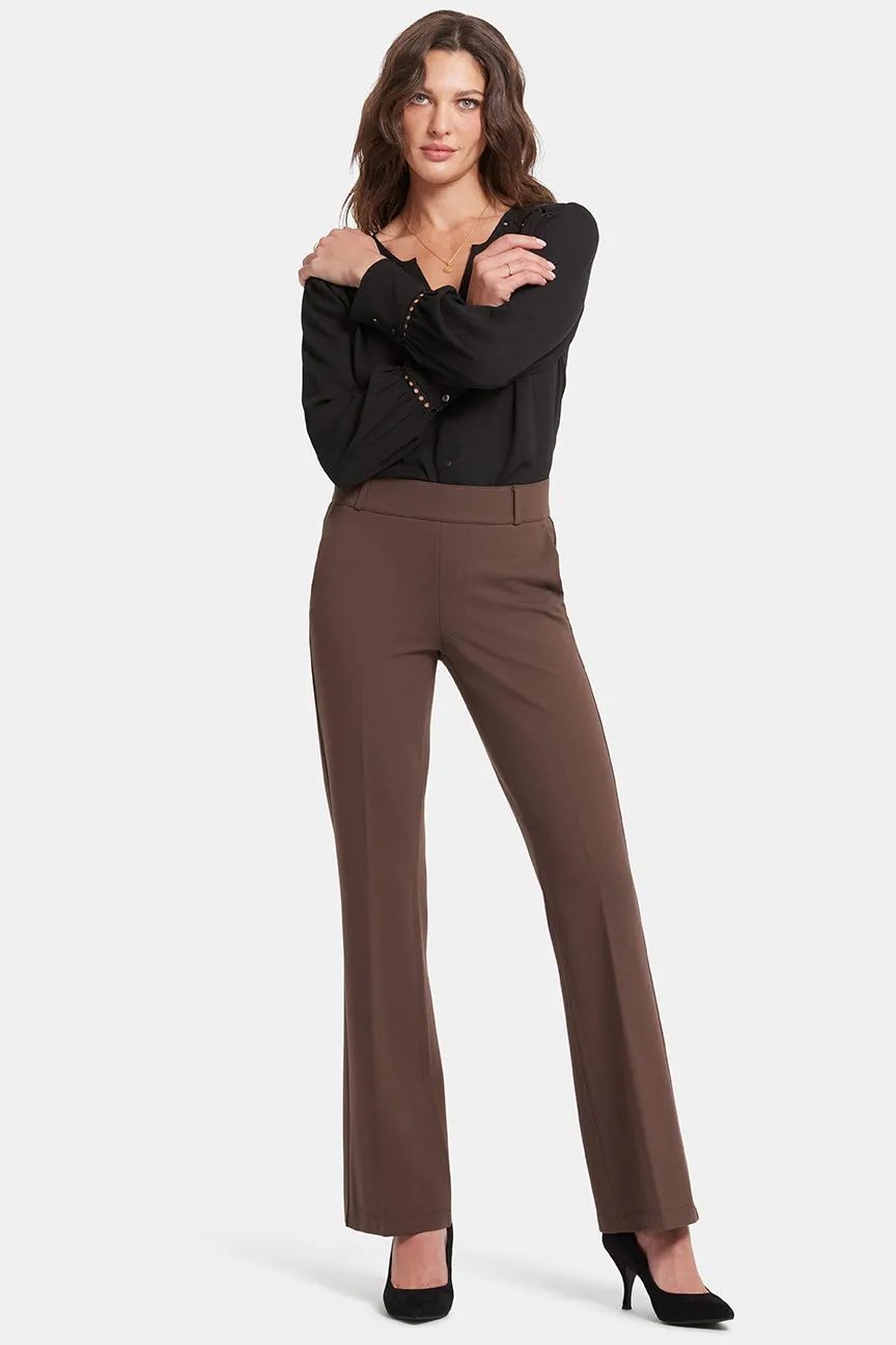 Flare Pull-On Sculpt-Her™ Trouser Brown | Coffee Bean