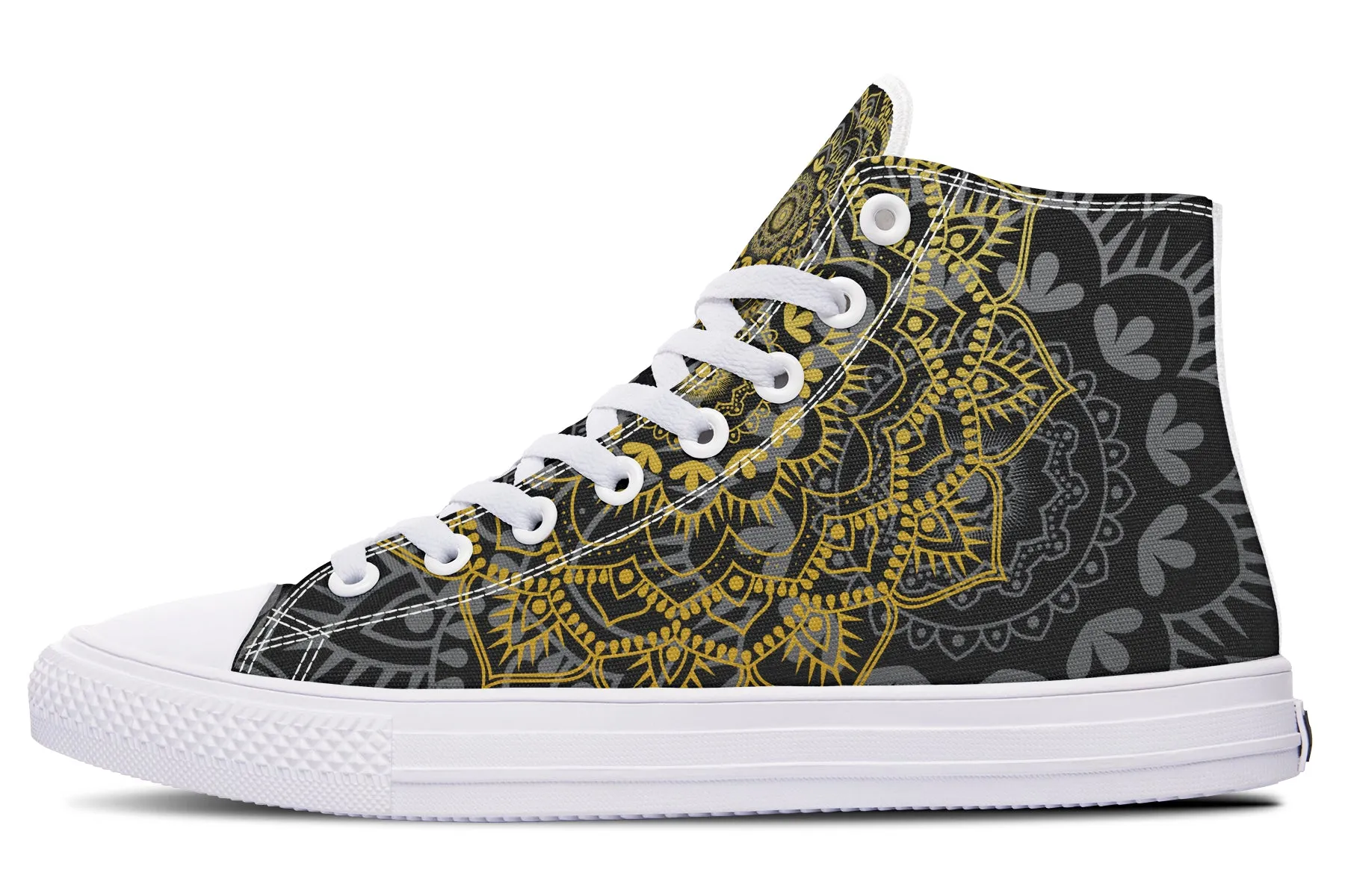 Golden Mandala High Tops