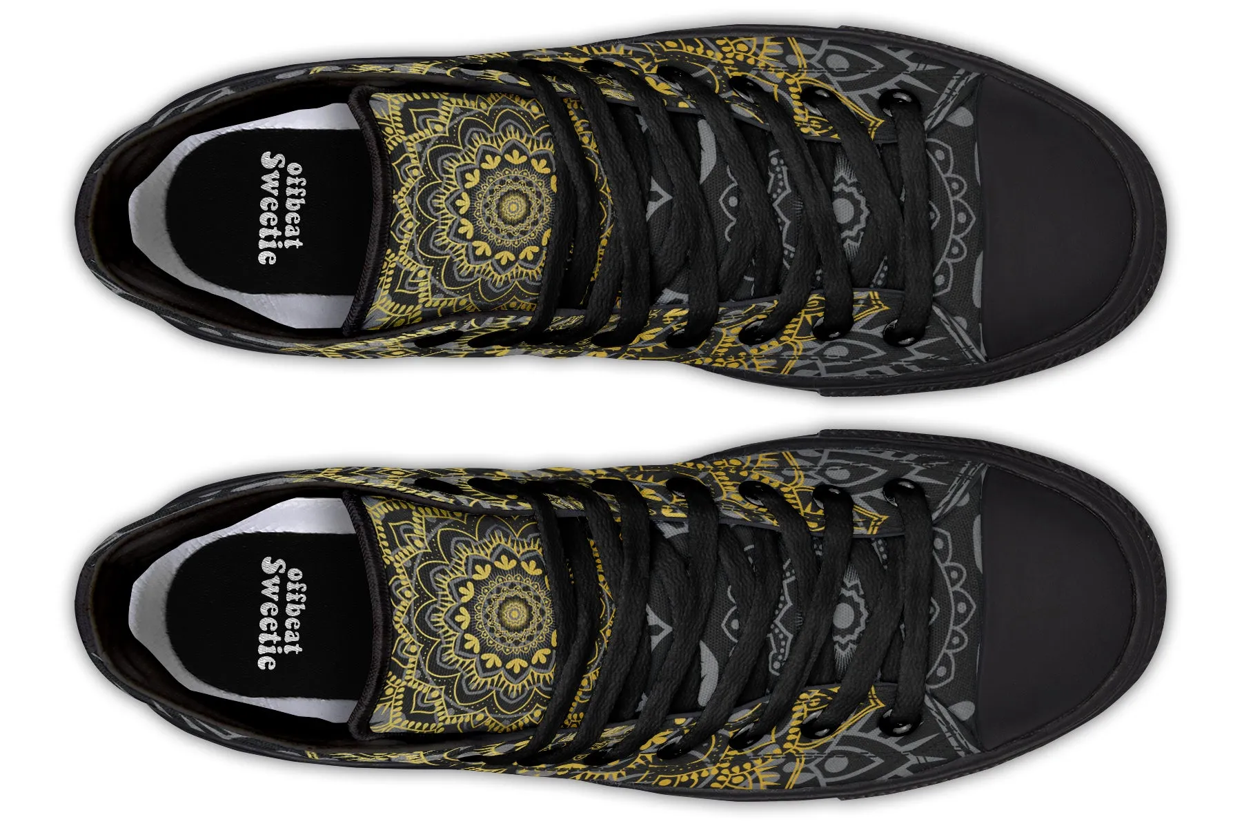 Golden Mandala High Tops