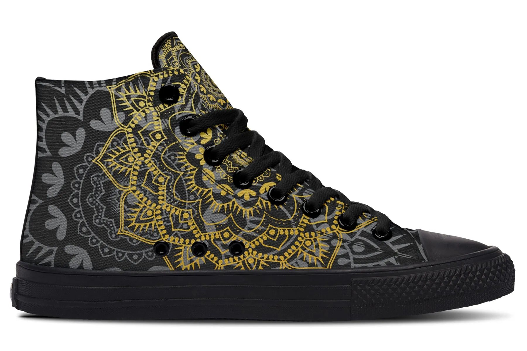 Golden Mandala High Tops