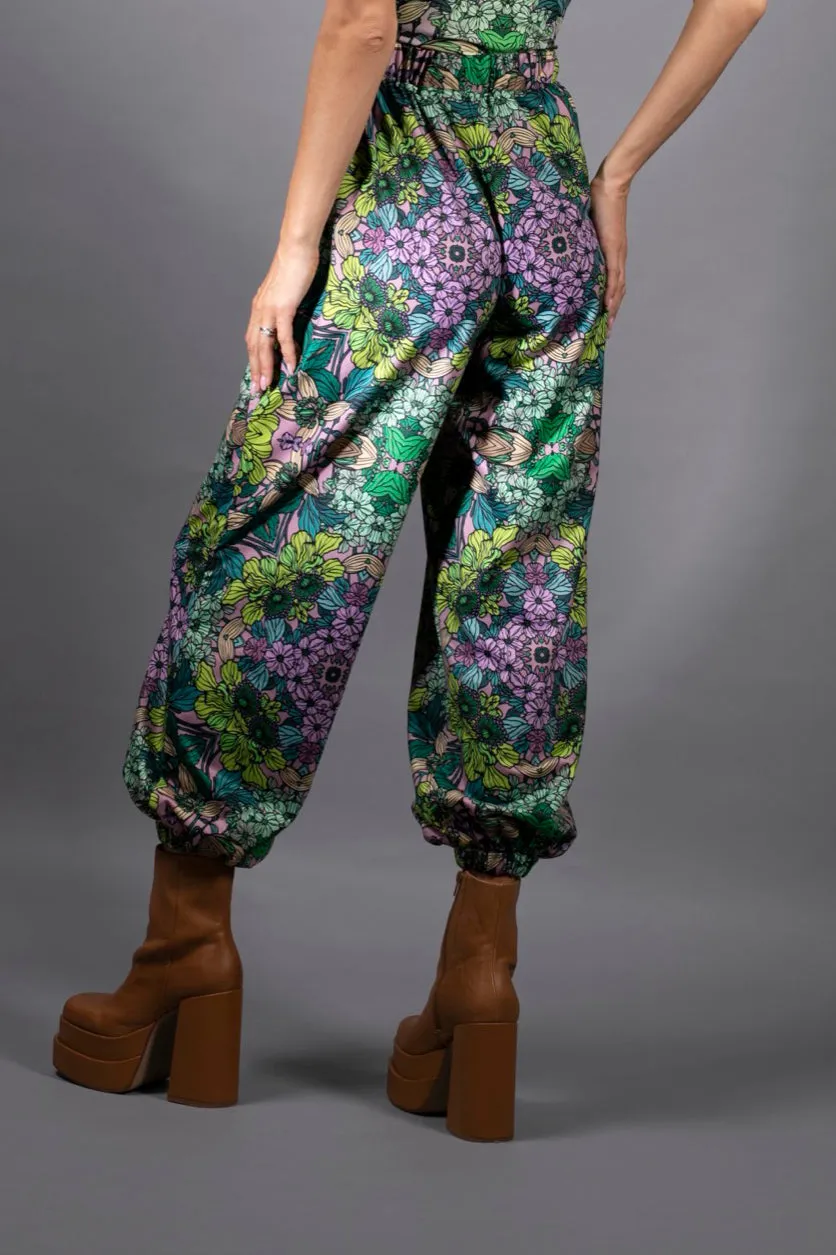 GREEN GARDEN HAREM PANTS