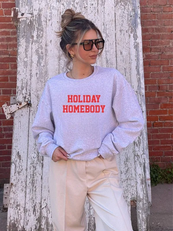 Holiday Homebody Cozy Crewneck Sweatshirt