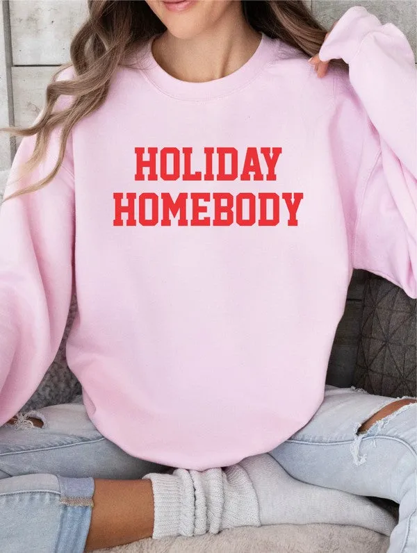 Holiday Homebody Cozy Crewneck Sweatshirt