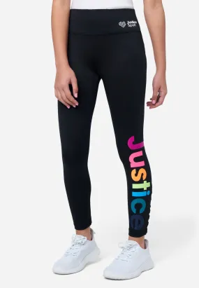 J Sport Rainbow Leg Detail Legging