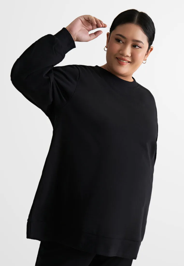 Justina Minimalist Relaxed Jumper Top