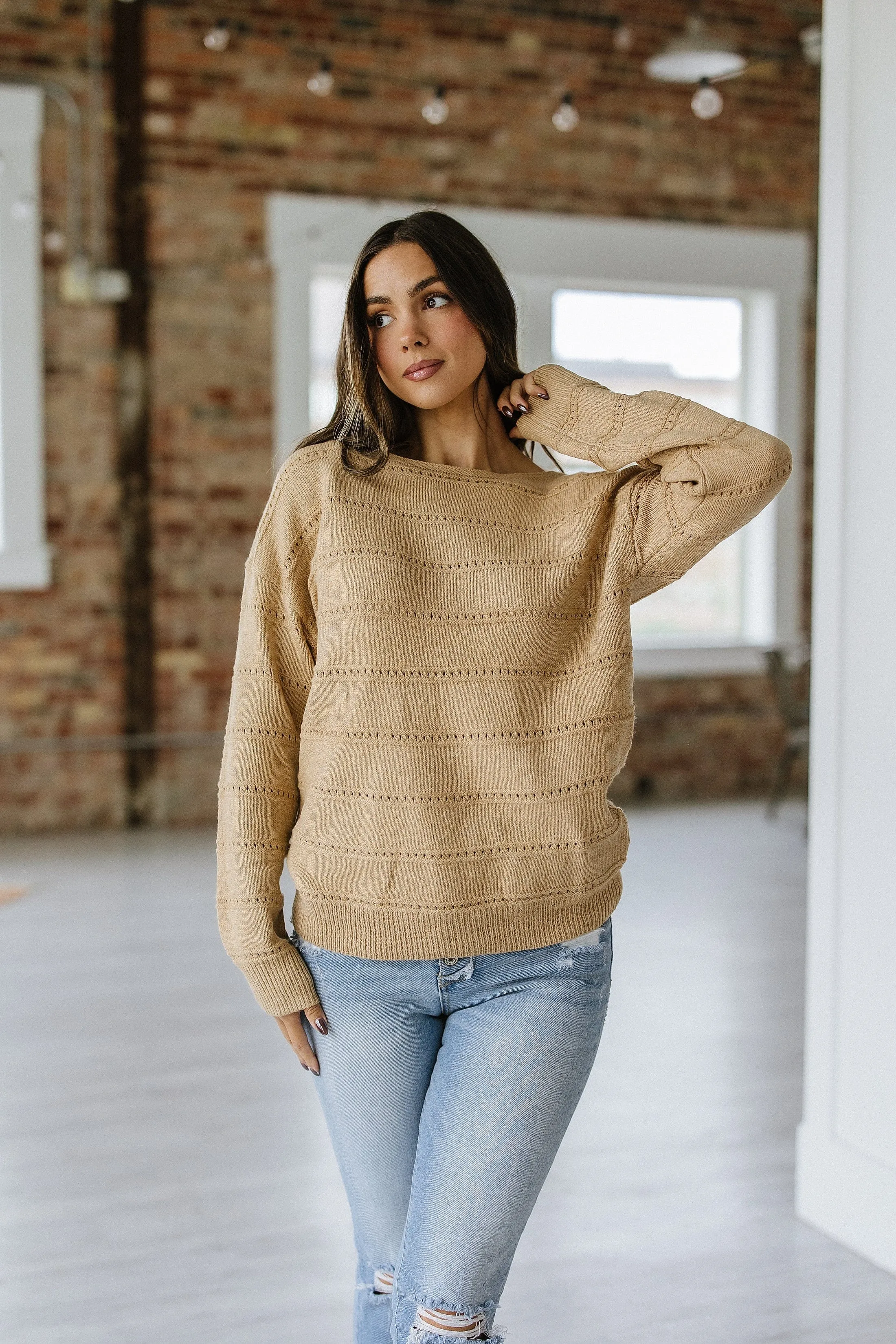 Kat Boat Neck Knit Sweater | S-XL | PRE ORDER