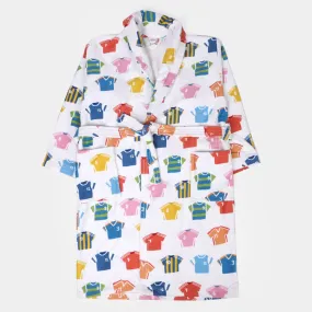 Kids Bathrobe Printed Shirt Design