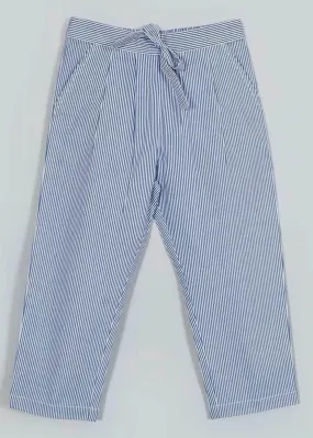 Luna Blue Poplin Pant Girl (2-9 Years)