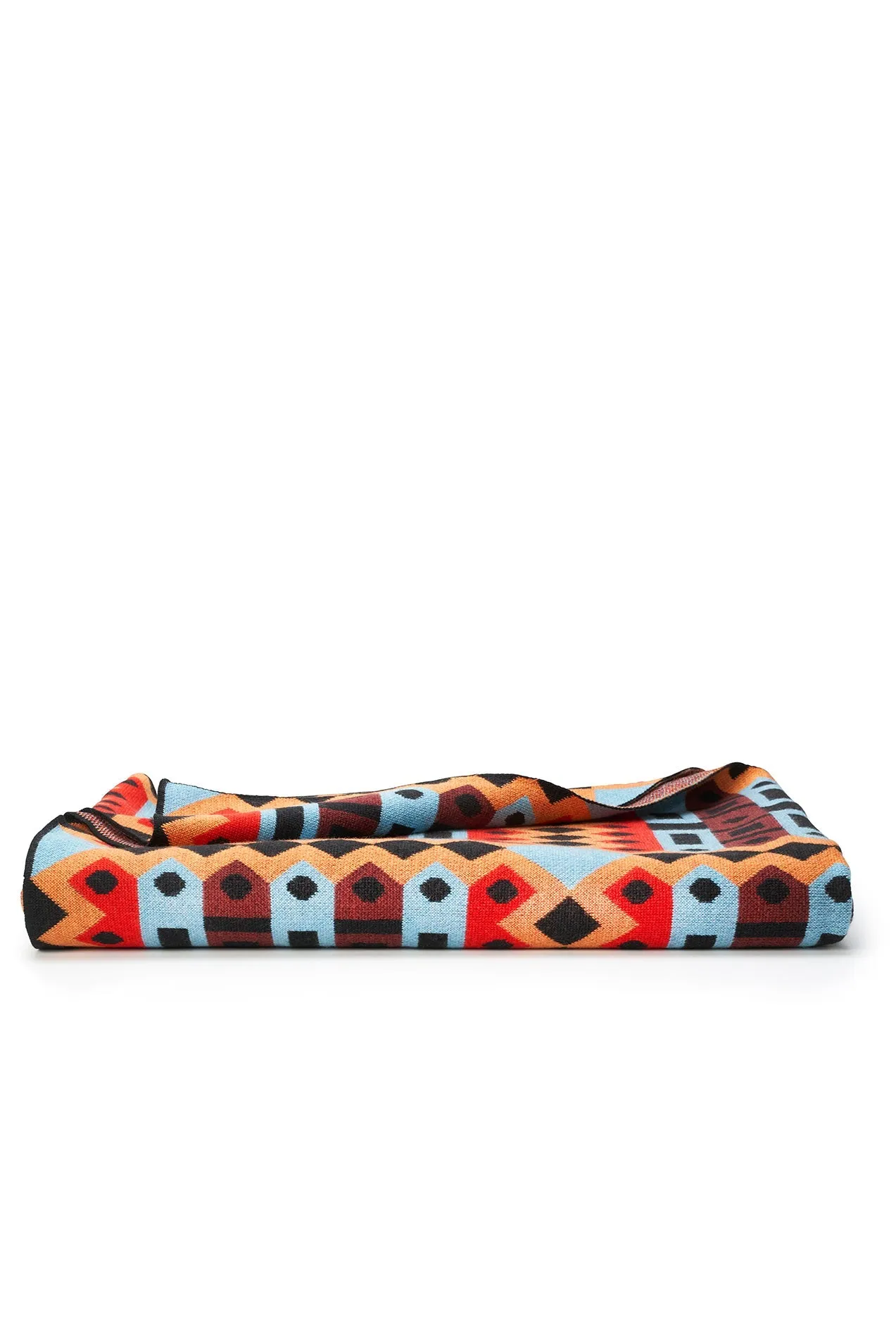 Merino Wool Blanket "K-Three" By Nathalie Du Pasquier & George Sowden