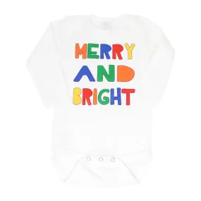 Merry & Bright | White Onesie