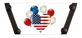 Patriotic Balloons Shoe Tops