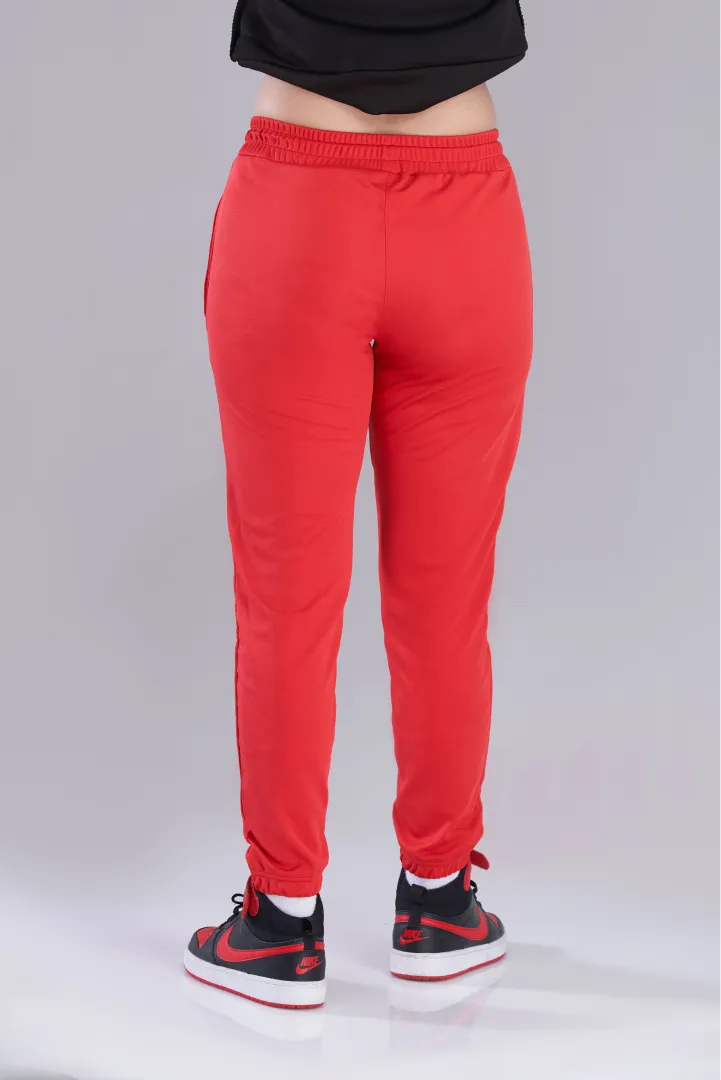 Red Emerge Track Trouser - Women