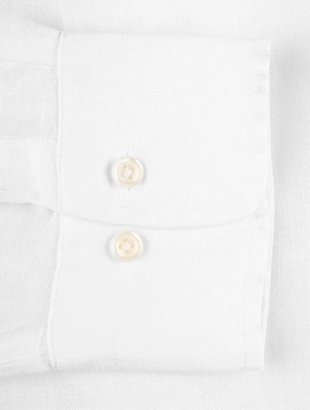 Regular Linen Shirt White