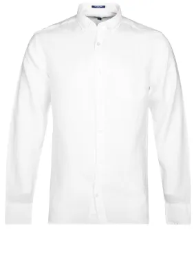 Regular Linen Shirt White