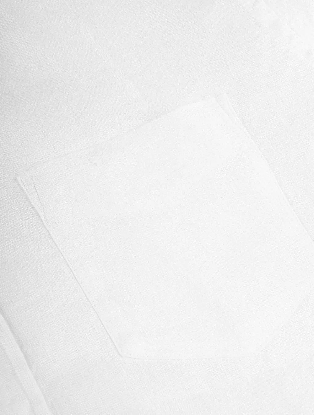 Regular Linen Shirt White