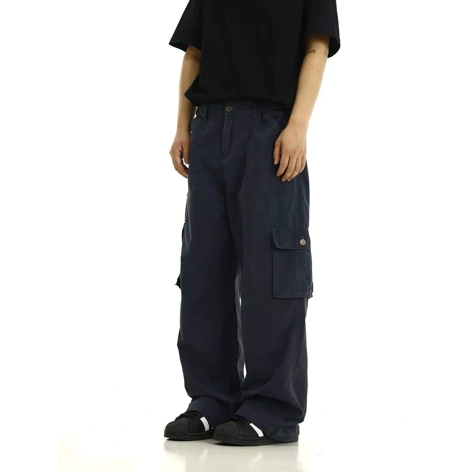 Relaxed-fit Straight-leg Cargo Pants