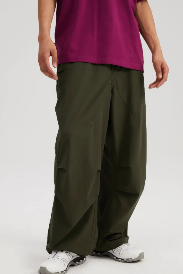 Relaxed Loose Paratrooper Pants