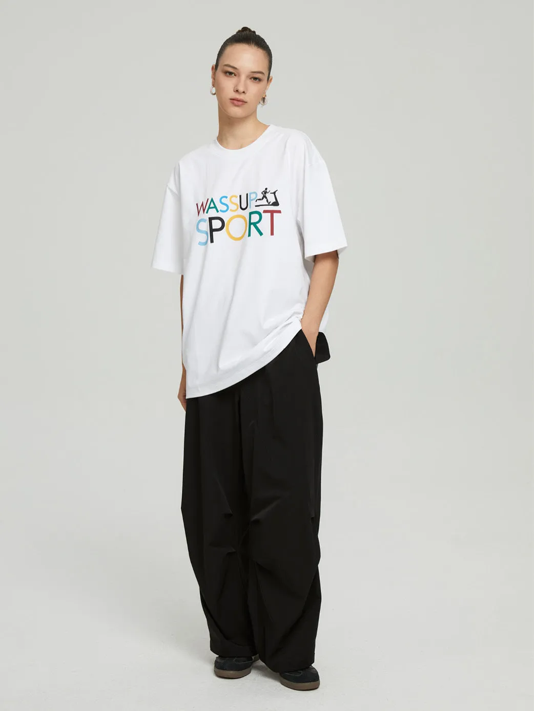 Relaxed Loose Paratrooper Pants