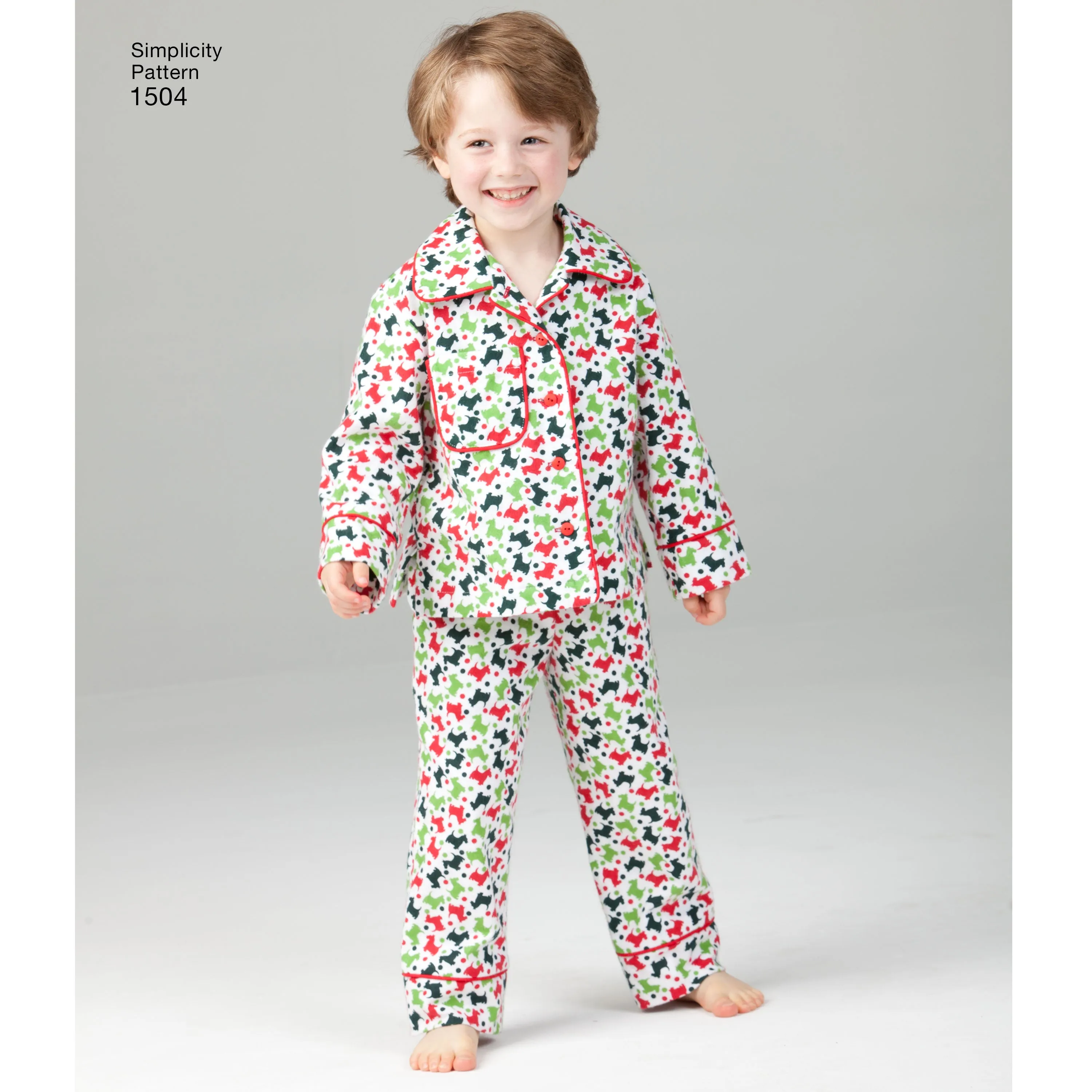 Simplicity Pattern 1504 Child's, Teens' and Adults' Loungewear | Easy