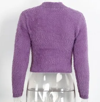 Stylish Female Short Sweater