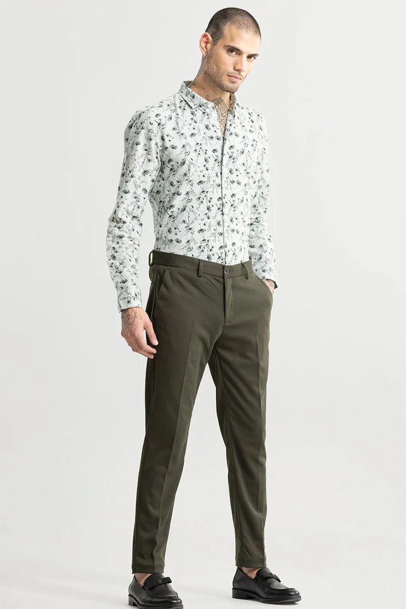 Timeless Green Trouser