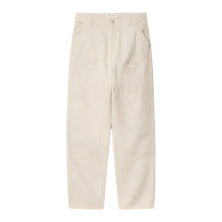 W' ETHEL DOUBLE KNEE PANT / CARHARTT WIP / NATURAL RINSED