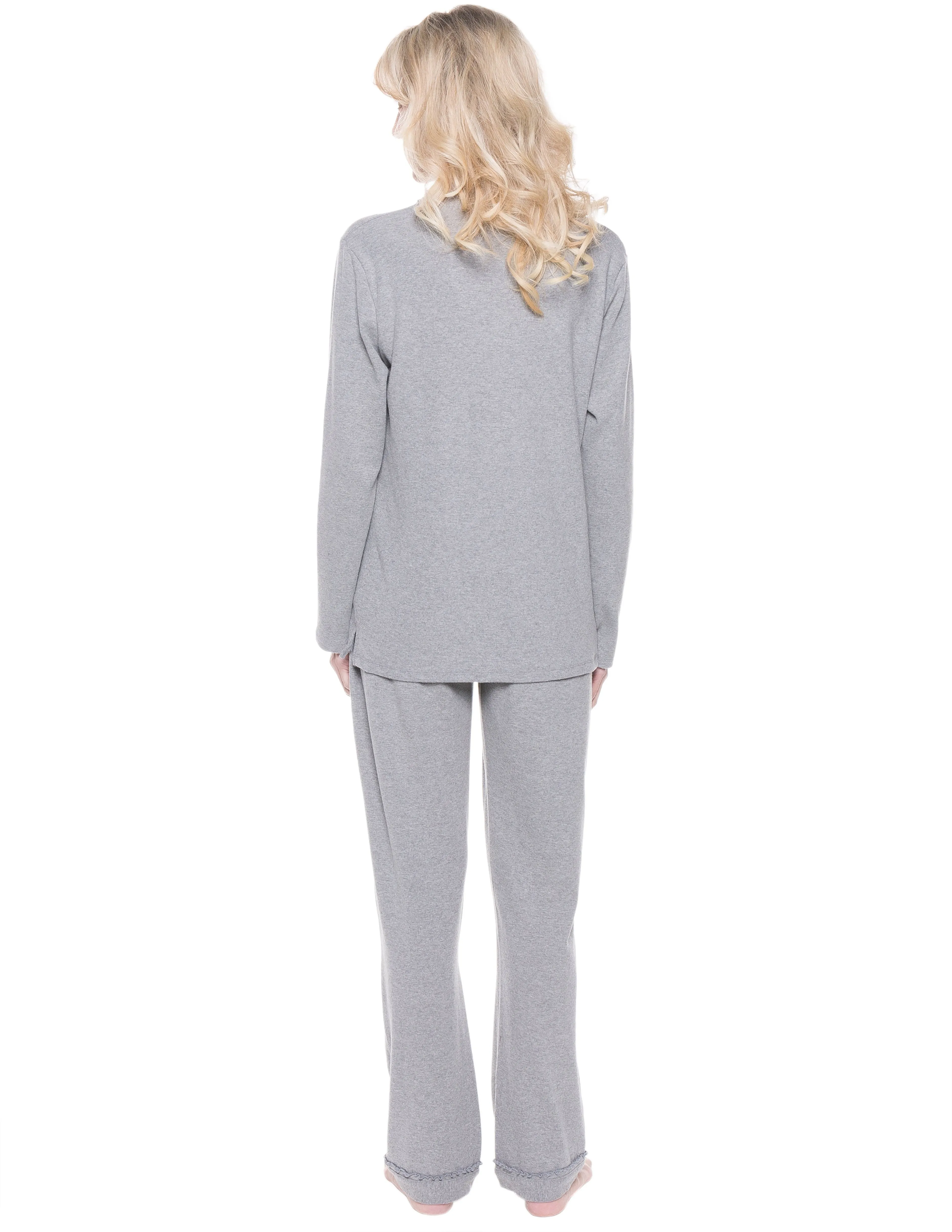 Women's Cozy Rib Pajama Sleepwear Set